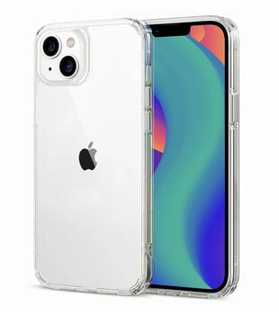 Mocco Ultra Back Case 1 mm Силиконовый чехол для Apple iPhone 14 Plus Прозрачный (MO-BC1MM-IP-14PL-TR)