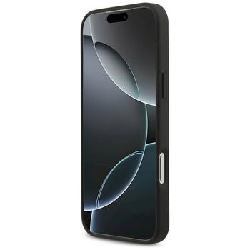 Guess 4G Big Logo Case Aizsargapvalks priekš iPhone 17 Pro Max / melns (GUHCP17X4GMGGR)