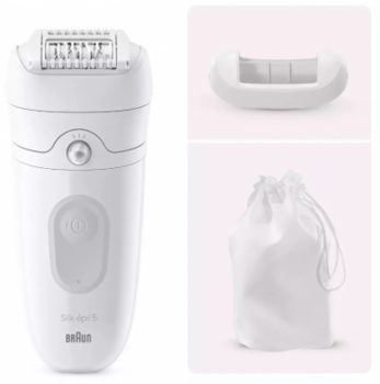 Braun Silk-épil 5 5-011 Epilators Balts (SE5-011)
