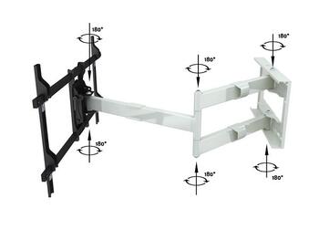 Multibrackets MB-6874 TV sienas grozāmais  kronšteins televizoriem līdz 75