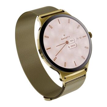 Garett Verona 2 Gold Mesh steel Viedpulkstenis (VERONA_2_MESH_GLD)