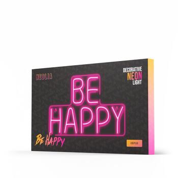 Neolia NNE10 BE HAPPY Neon LED Светодиодная Вывеска (NNE10)
