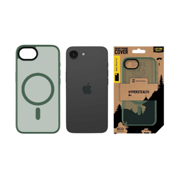 Tactical MagForce Hyperstealth Cover Aizsargapvalks priekš iPhone 16e / meža zaļš (TA-57983124460)