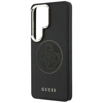 Case Guess Perforated Logo MagSafe Защитный чехол для Samsung Galaxy S26 Ultra / чёрный (GUHMS26L5PG4SRGK)
