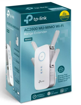 TP-Link AC2600 Wi-Fi Wi-Fi paplašinātājs (RE650)