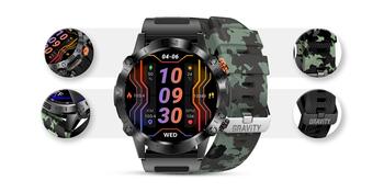 Smartwatch Gravity GT20-6 Смарт-часы / чёрный (GT20-6)