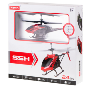 Syma S5H R/C Rotaļu Helikopters 2.4GHz / RTF (S5H-RD)