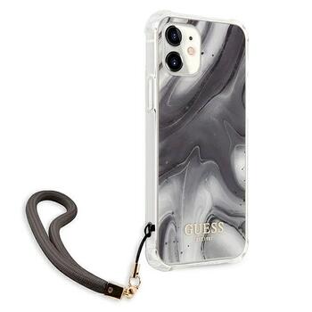 Guess GUHCP12SKSMAGR Marble Collection Защитный чехол для iPhone 12 mini 5,4