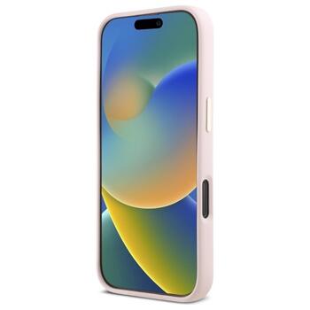 Guess GUHCP16XSMBSLP Hardcase Silicone Script Metal Logo & Frame Защитный чехол для iPhone 16 Pro Max 6.9