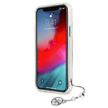 Guess GUHCP12LKS4GSI Hardcase 4G Silver Charms Collection Защитный чехол для iPhone 12 Pro Max 6,7