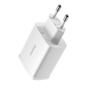 Baseus Kompaktais Lādētājs 3 x USB / 17W (BRA011961)