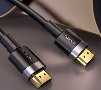 Baseus Cafule HDMI 2.0 Кабель 4K 3D 3m / чёрно-серый (CADKLF-G01)