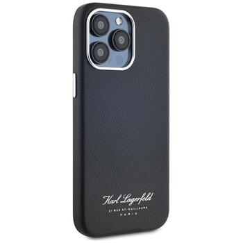 Karl Lagerfeld hotel RSG Aizsargapvalks priekš iPhone 15 Pro / melns (KLHCP15LPGWCMKHK)
