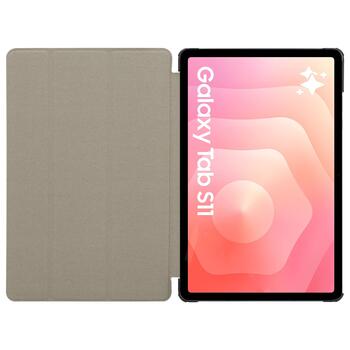 Tactical Book Tri Fold Case Planšetdatoru maciņš priekš Samsung Galaxy TAB S11 / melns (TA-57983127890)