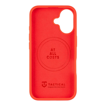 Tactical MagForce Velvet Smoothie Cover Защитный чехол для Apple iPhone 16 / красный (TA-57983122564)
