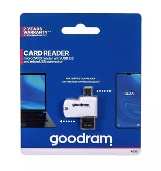 Goodram OTG MicroSD USB Karšu lasītājs (AO20-MW01R11)