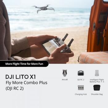DJI Lito X1 Fly More Combo Plus Drons ar DJI RC 2 pulti (CP.MA.00000976)