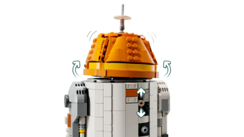LEGO 75416 Star Wars Chopper C1-10P Astromech Droid Konstruktors (75416)