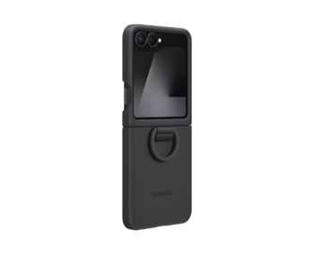 Samsung Silicone Cover with Ring Чехол для Samsung Galaxy Z Flip 7 FE (EF-PF741TBEGWW)