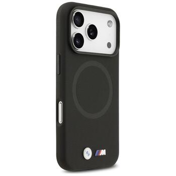 BMW M FW Metal Logo MagSafe Case Защитный Чехол для Apple iPhone 17 Pro (BMHMP17L25PFWSMK)