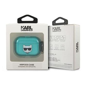 Karl Lagerfeld KLAPUCHFL AirPods Procover Aizsargapvalks priekš AirPods Pro Choupette / zils (KLAPUCHFL)