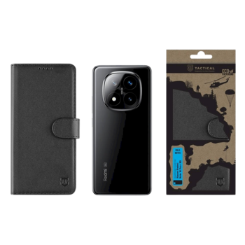 Tactical Field Notes Защитный чехол для Xiaomi Redmi Note 14 Pro+ 5G / чёрный (TA-57983124244)