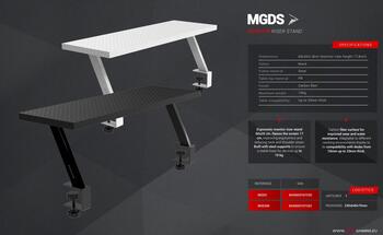 Mars Gaming MGDS Monitora statīvs-plaukta 60x20cm (MGDS)
