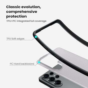 Nillkin Super Frosted PRO Back Cover Защитный чехол для Samsung Galaxy S26 Ultra / прозрачный чёрный (57983129425)