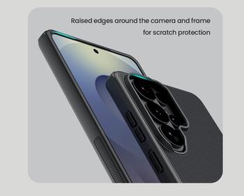 Nillkin Super Frosted PRO Magnetic Back Cover Защитный чехол для Samsung Galaxy S26 Ultra / чёрный (57983129430)