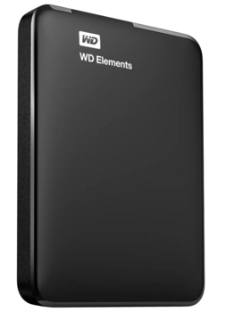 WesternDigital Elements Внешний Жесткий Диск 1TB (WDBUZG0010BBK-WESN)