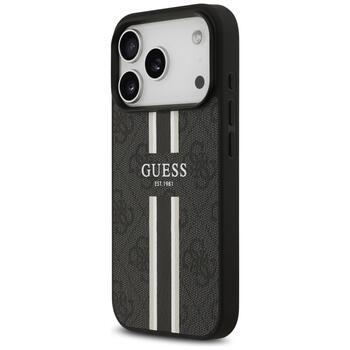 Guess 4G Printed Stripes MagSafe Case Чехол для Apple iPhone 17 Pro (GUHMP17LP4RPSK)