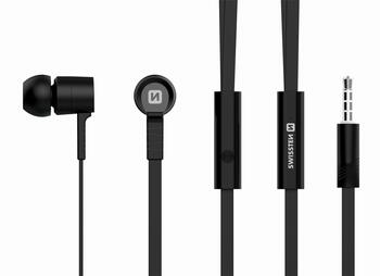 Swissten Earbuds Rainbow YS-D2 Cтерео Наушники с Mикрофоном (YS-D2-BK)
