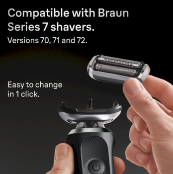 Braun Series 7 Bārdas skuvekļa uzgaļi (74S)