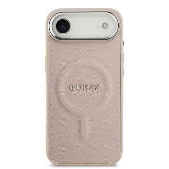Guess PU Saffiano MagSafe Case Чехол для Apple iPhone 17 Air (GUHMP17MPSAREGSP)