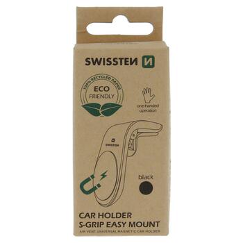 Swissten Easy Mount Магнитный автомобильный держатель (ECO PACK) (65010700ECO)