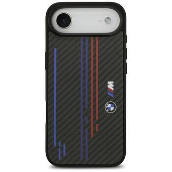 BMW M Kevlar Lines & Logo MagSafe Case Защитный Чехол для Apple iPhone 17 Air (BMHMP17M25CFSTSK)