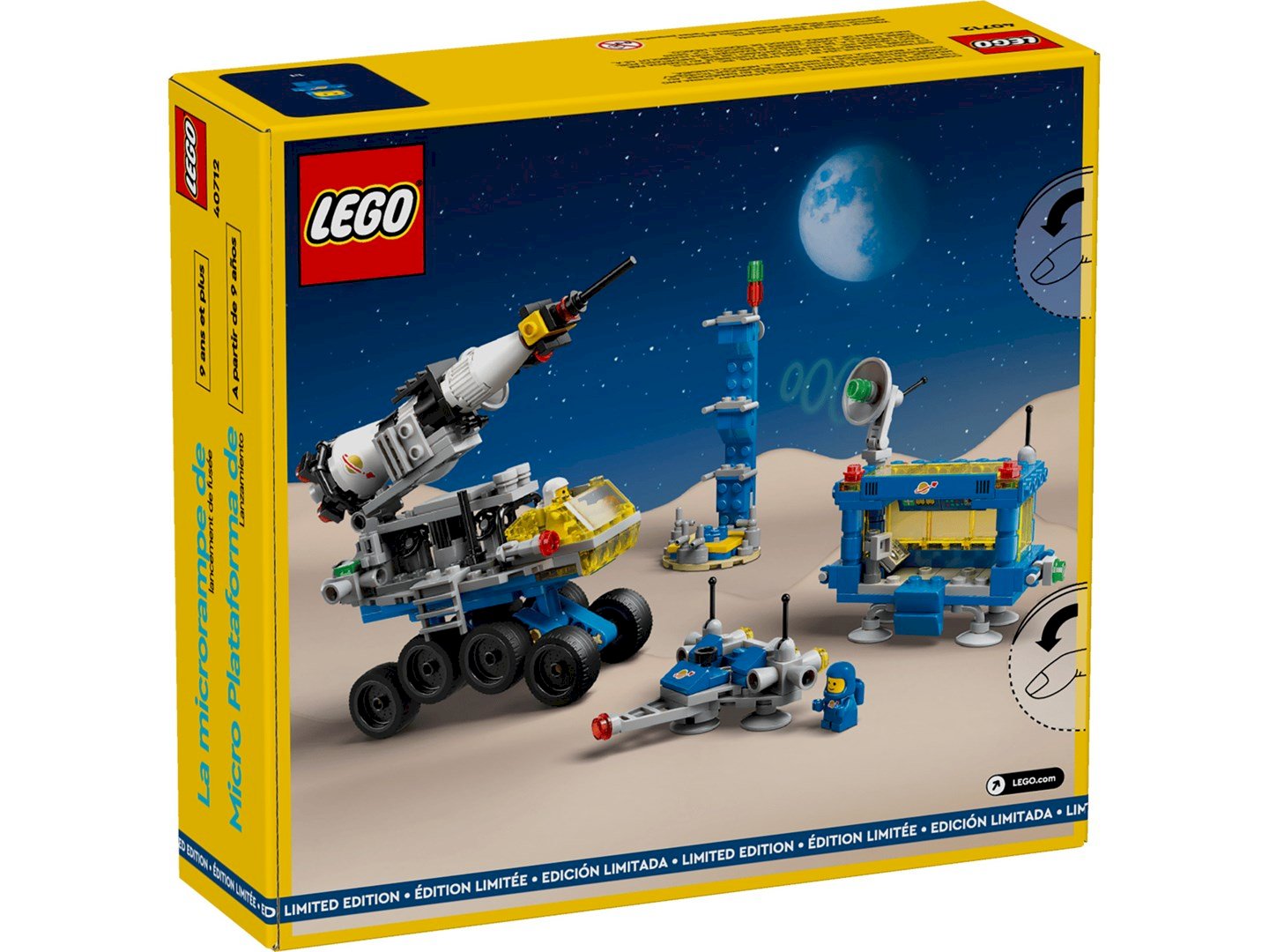 LEGO 40712 Mikro raķešu palaišanas laukums (40712)