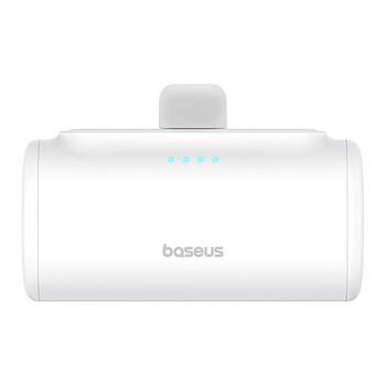 OS-Baseus Compact IP Портативный аккумулятор 5000mAh 20W / белый (P10068307213-00)