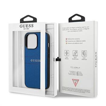 Guess GUHCP13XPSASBBL Saffiano Strap Защитный чехол для iPhone 13 Pro Max 6,7