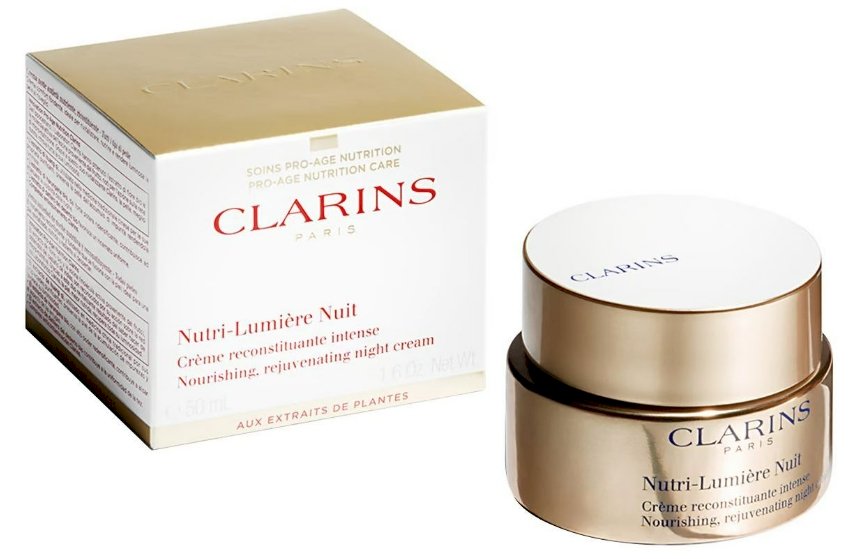 Clarins Nutri-Lumiére Night Skin Krēms 50 ml (3380810354331)