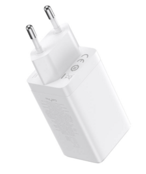 Baseus GaN5 Pro Адаптер 2xUSB-C / USB / 65W (CCGP120202)