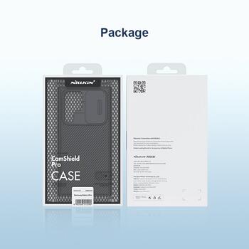 Nillkin CamShield PRO Hard Case Защитный чехол для Samsung Galaxy S22 Ultra / чёрный (57983107467)