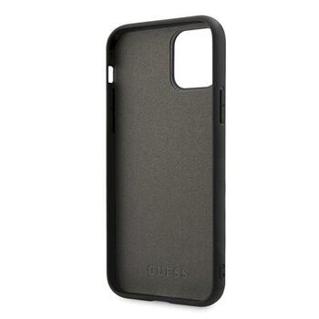 Guess GUHCN65BLD Hardcase Aizsargapvalks priekš iPhone 11 Pro Max Iridescent / sudraba (GUHCN65BLD)