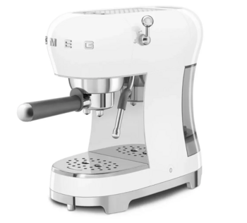 Smeg ECF02WHEU 50's Style Espresso Kafijas Automāts 1350W 1.1L balts (ECF02WHEU)