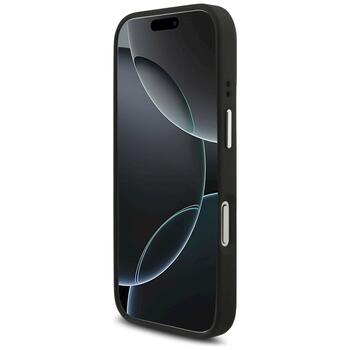 Case Guess Grained Big 4G Classic Logo Защитный чехол для iPhone 17 Pro / чёрный (GUHCP17LPG4SMCEK)