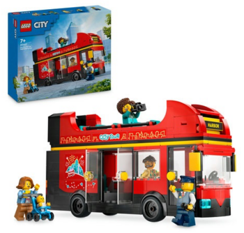 LEGO 60407 Red Double-Decker Sightseeing Bus Конструктор (60407)