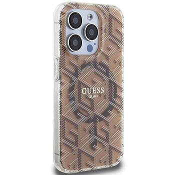 Guess GUHMP15LHGCUSTGW Hardcase IML GCube MagSafe Защитный чехол для iPhone 15 Pro 6.1