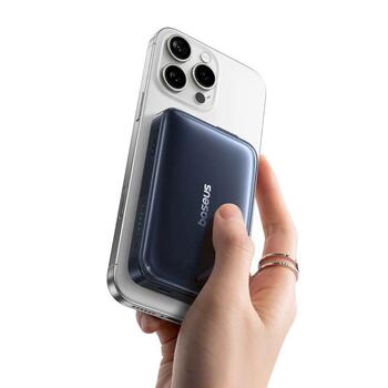Baseus PicoGo AM61 Qi2.2 45W Магнитный внешний аккумулятор 10000mAh / космический чёрный (E0028V00)