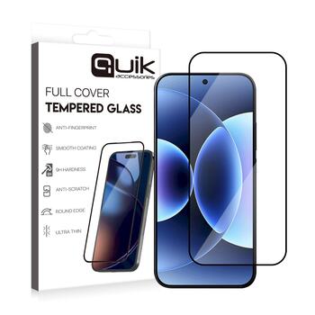 Quik Accessories Full Cover Tempered Glass Защитное Стекло для Xiaomi 17 Pro (QK-TG-XIA-17-PR)