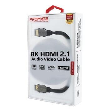 Promate PROLINK8K-200 Ultra HD / 8K HDR HDMI Kabelis 2m Zeltains (CABPROLINK8K200)